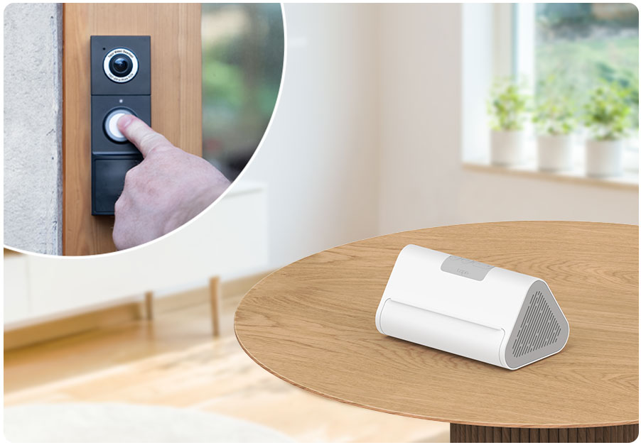 Appel vocal de la sonnette